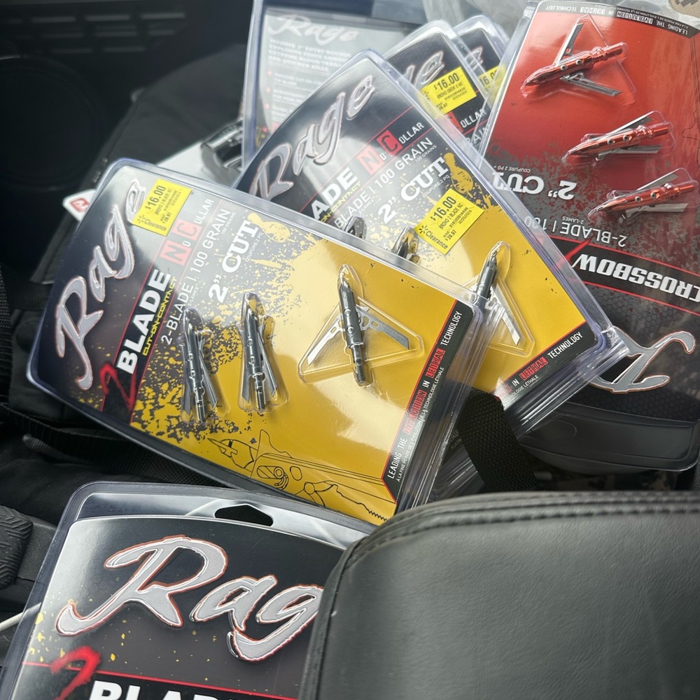 Rage 2-Blade Broadhead - Silver